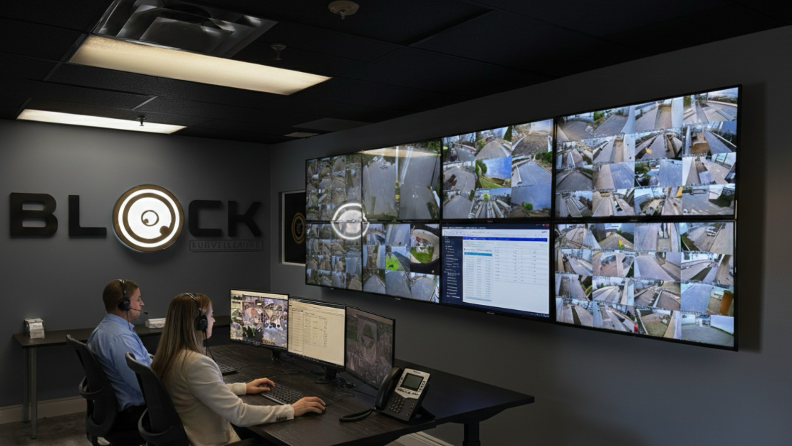 Block Surveillance security operations centre