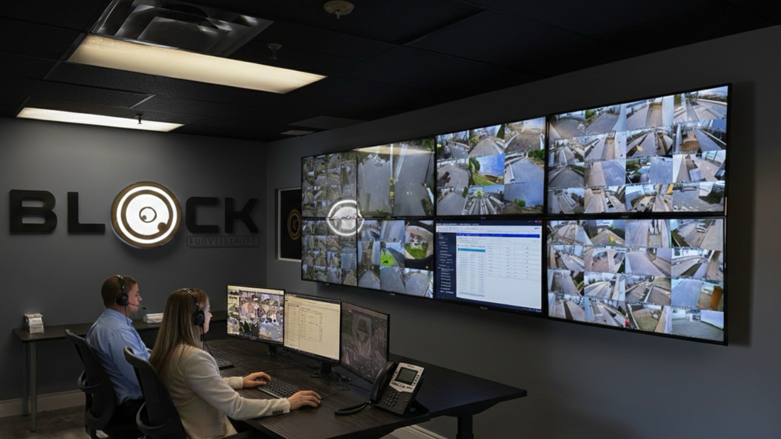 TetherX control-room operators verifying a live event