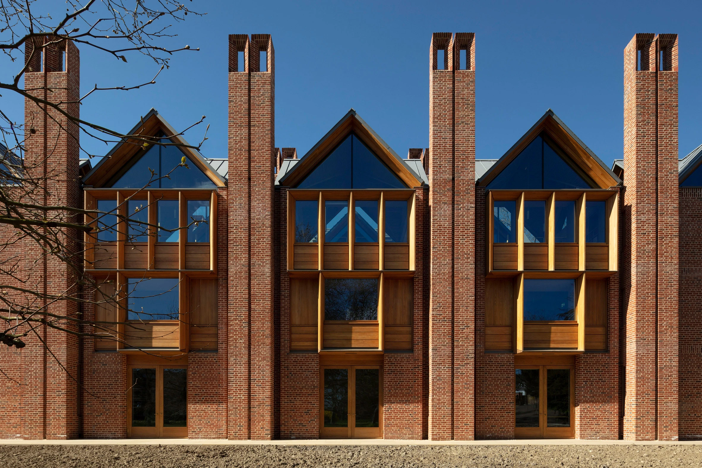 School building exterior