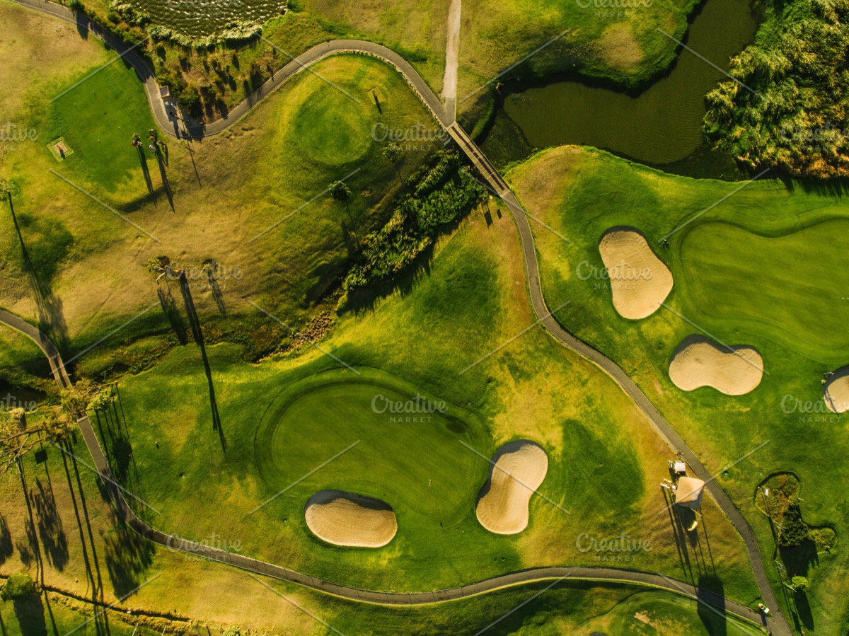 TetherX cloud CCTV across a golf and leisure estate - course, car park, ranges and clubhouse on one screen