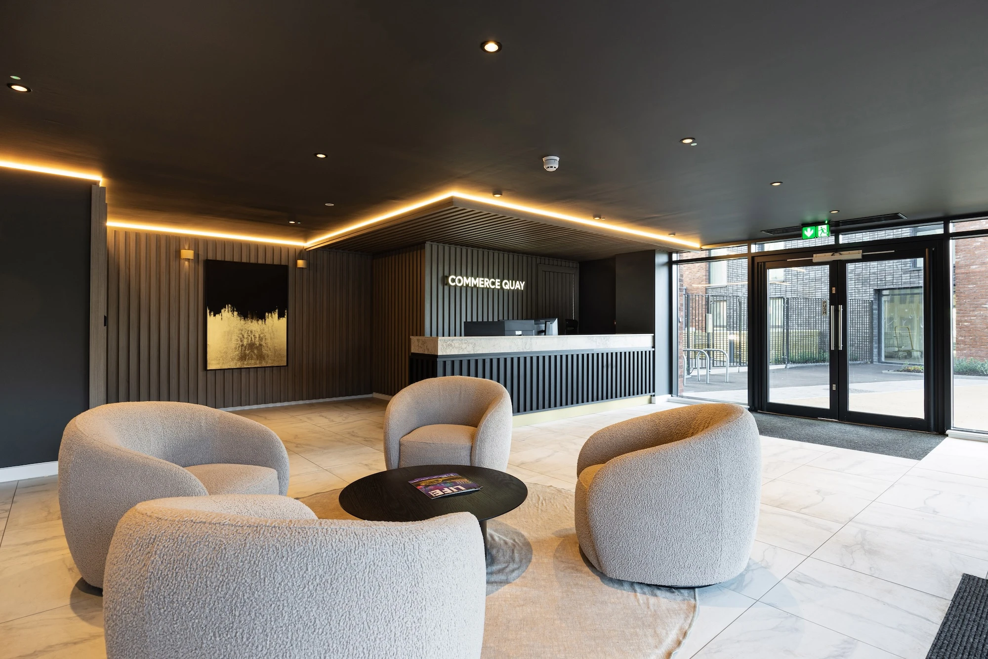 Concierge lobby