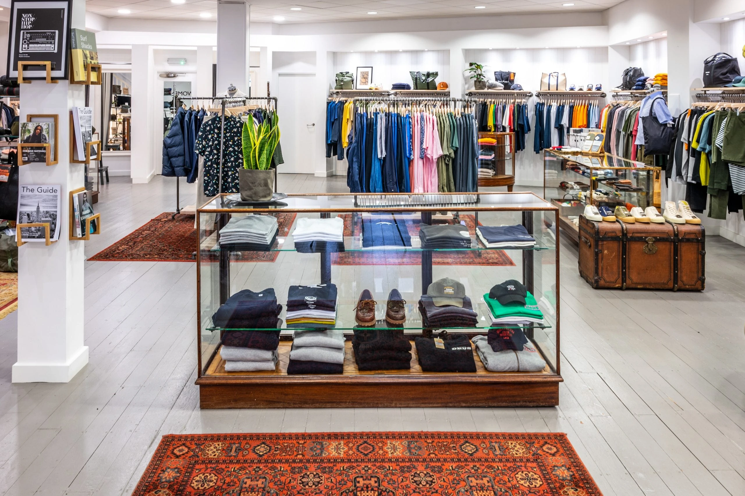 Clothing shop interior