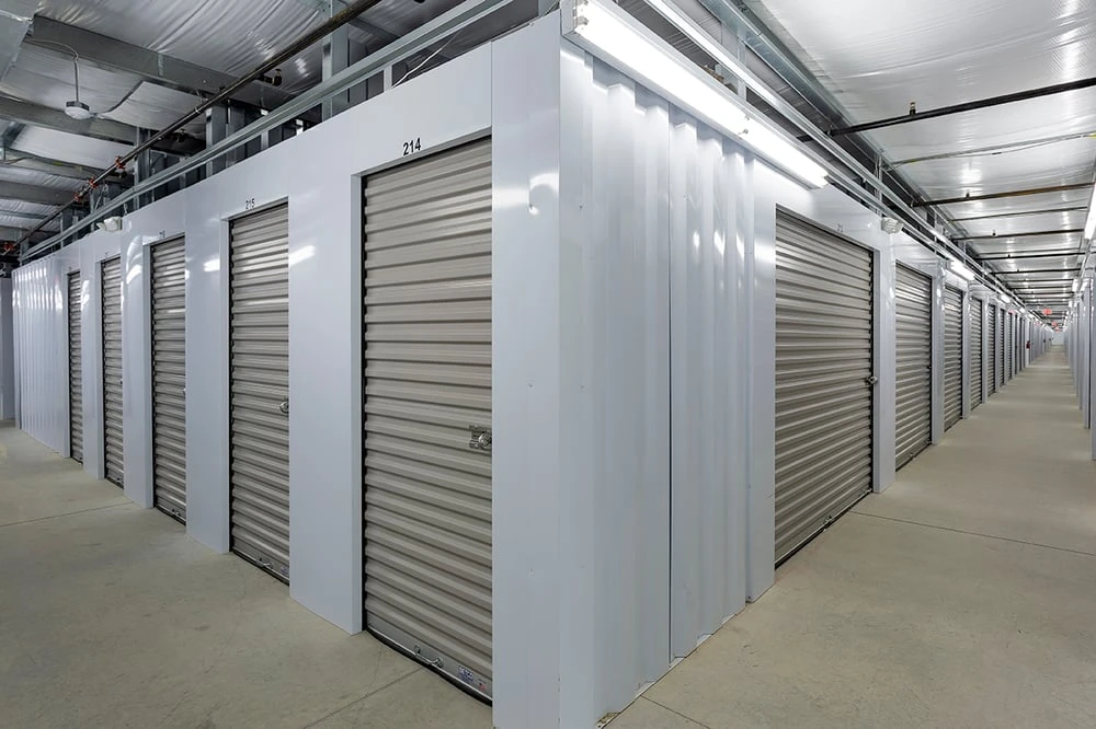 Self-storage corridor