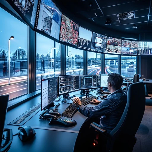 City CCTV control room