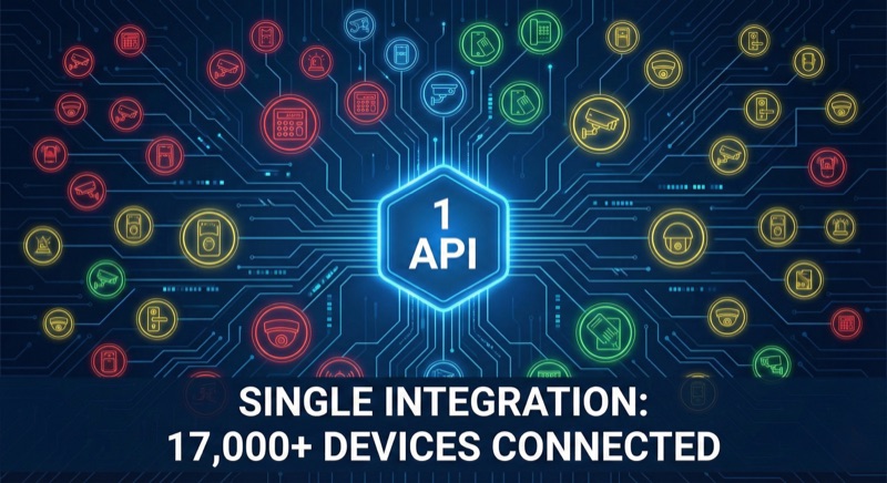 One API connects to 17,000+ security devices