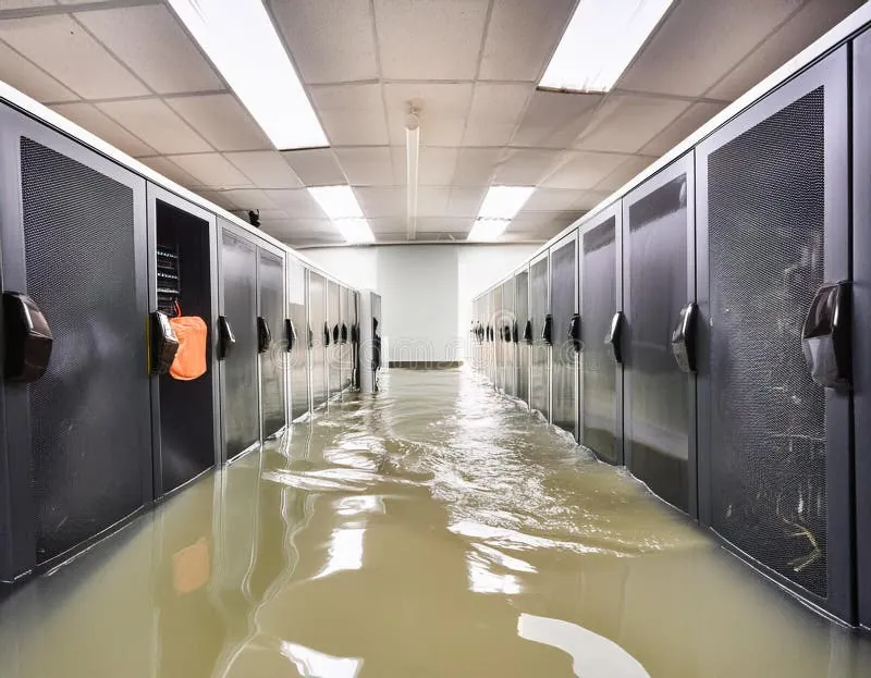 Flooded server room - prevent disasters with environmental monitoring