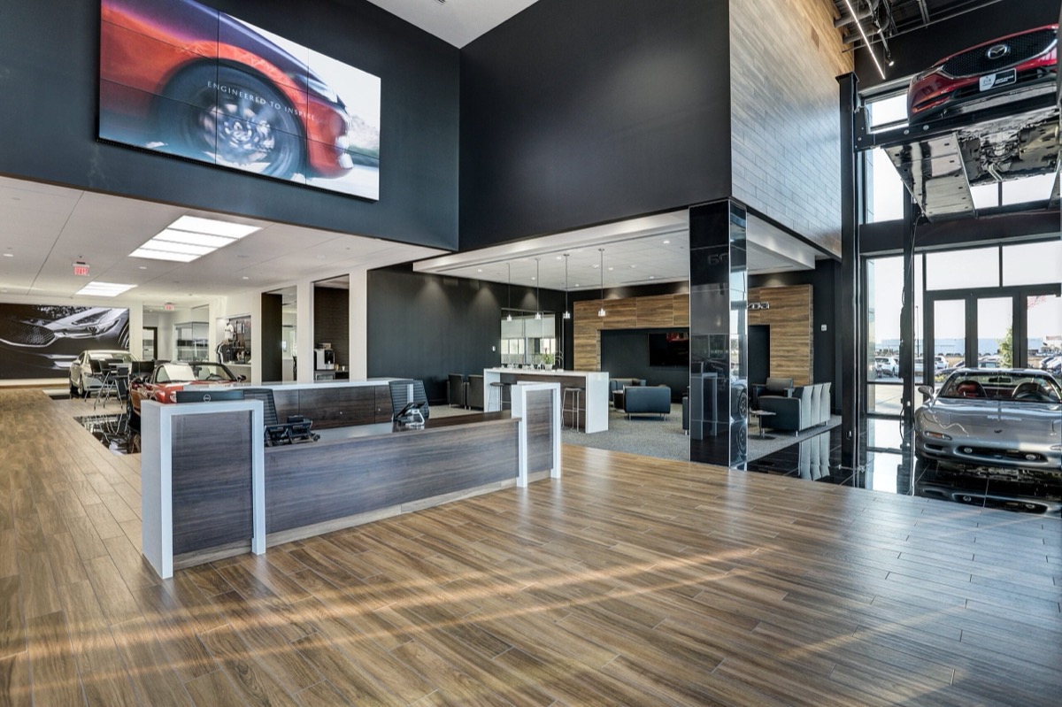 Vehicle showroom