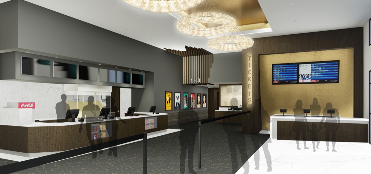 Cinema foyer