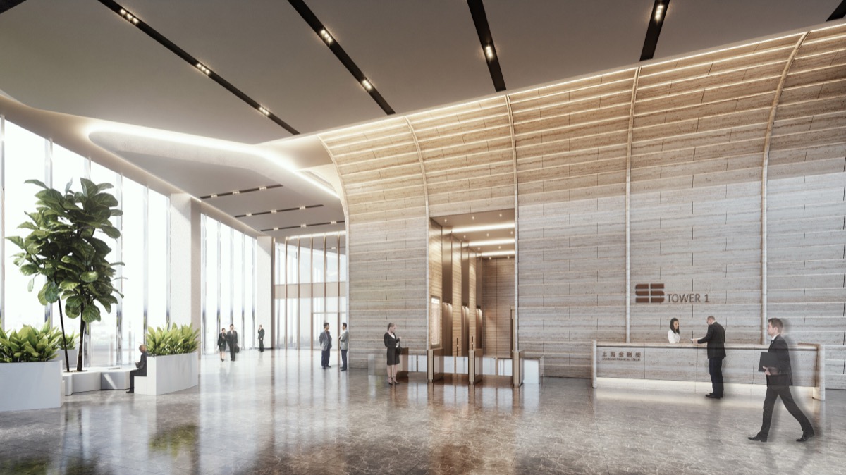 Office entrance