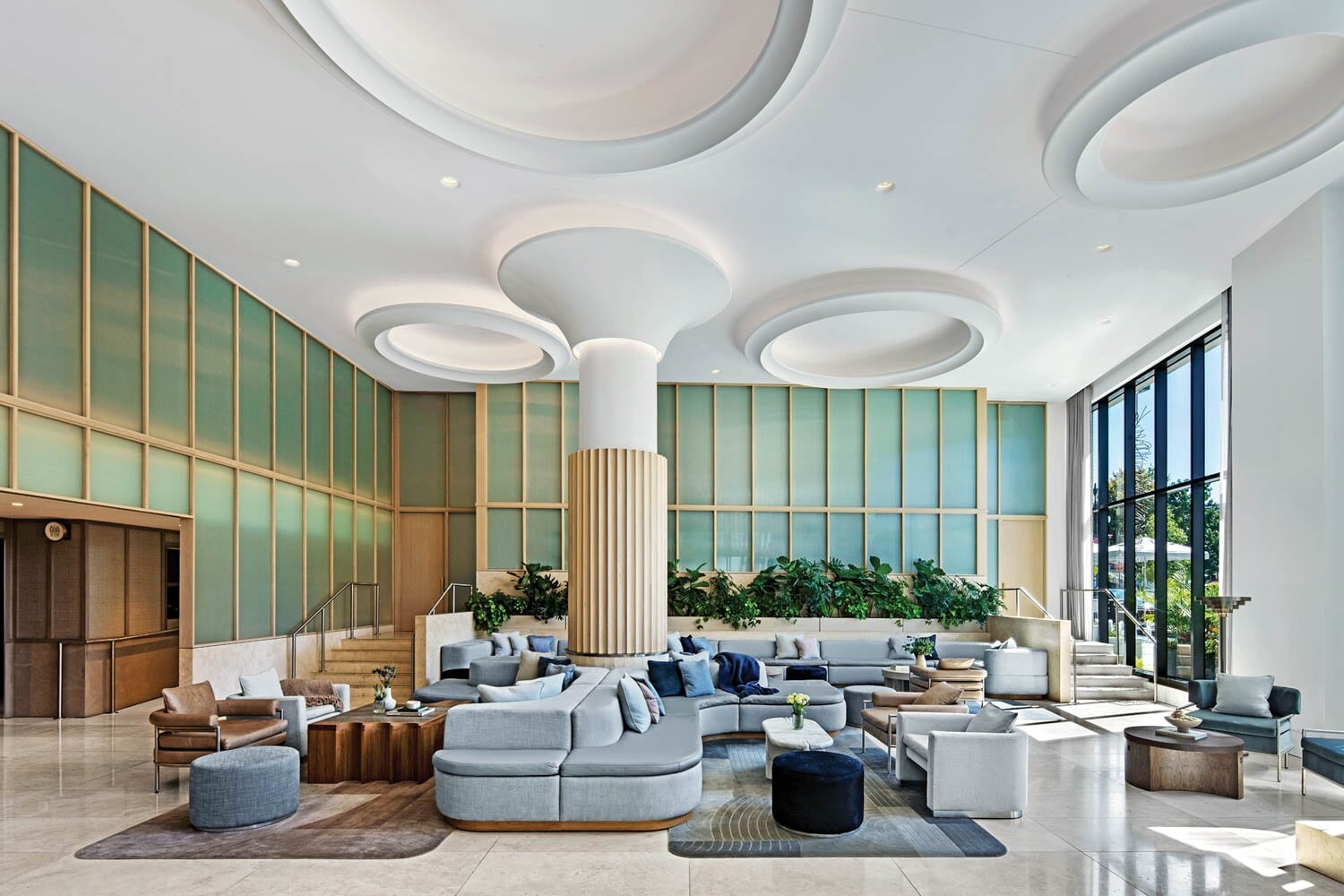 Hotel lounge