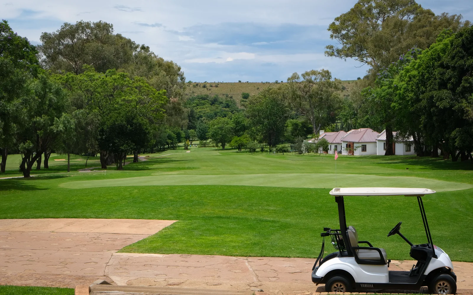 Golf course grounds