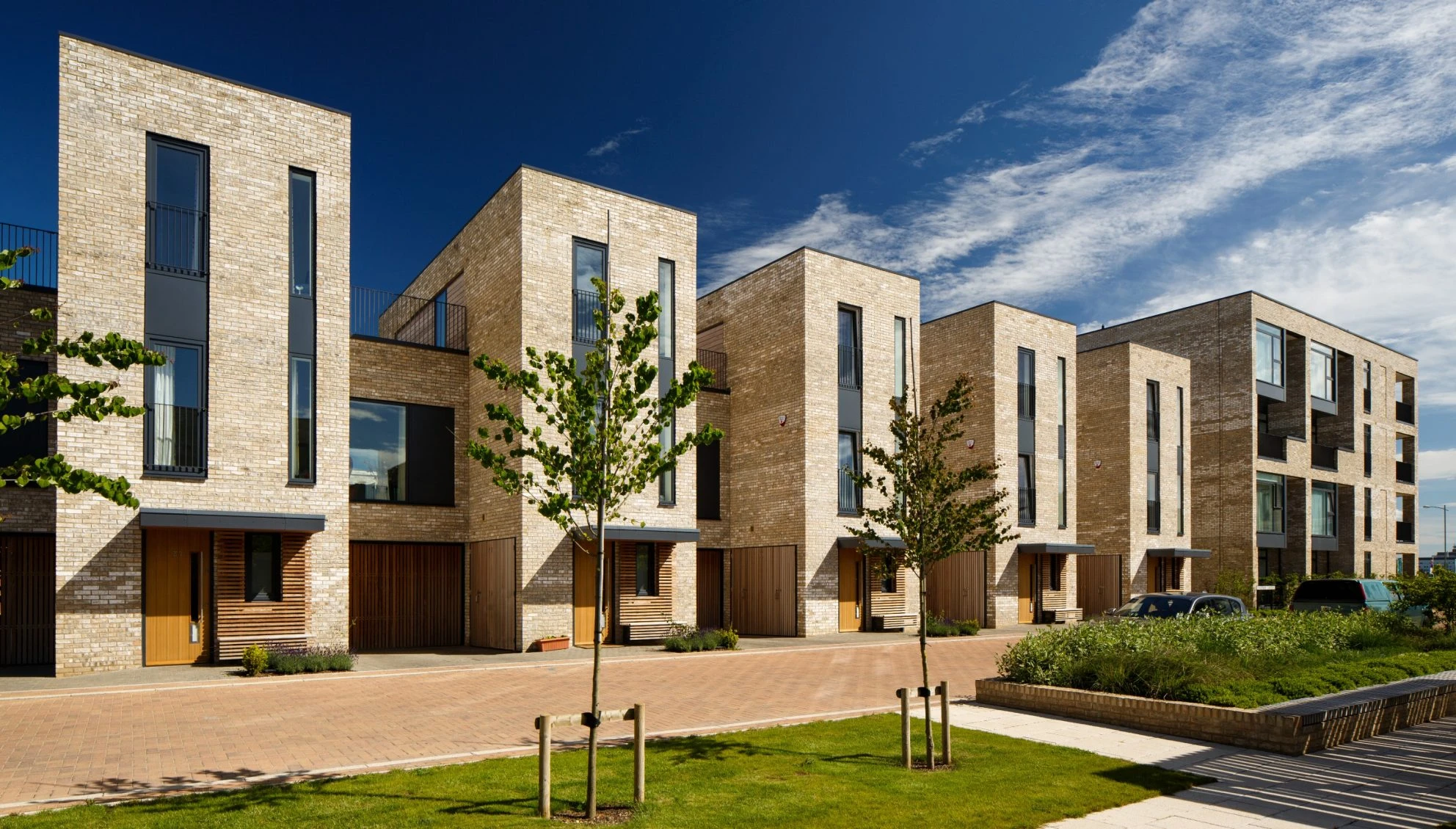 Residential courtyard
