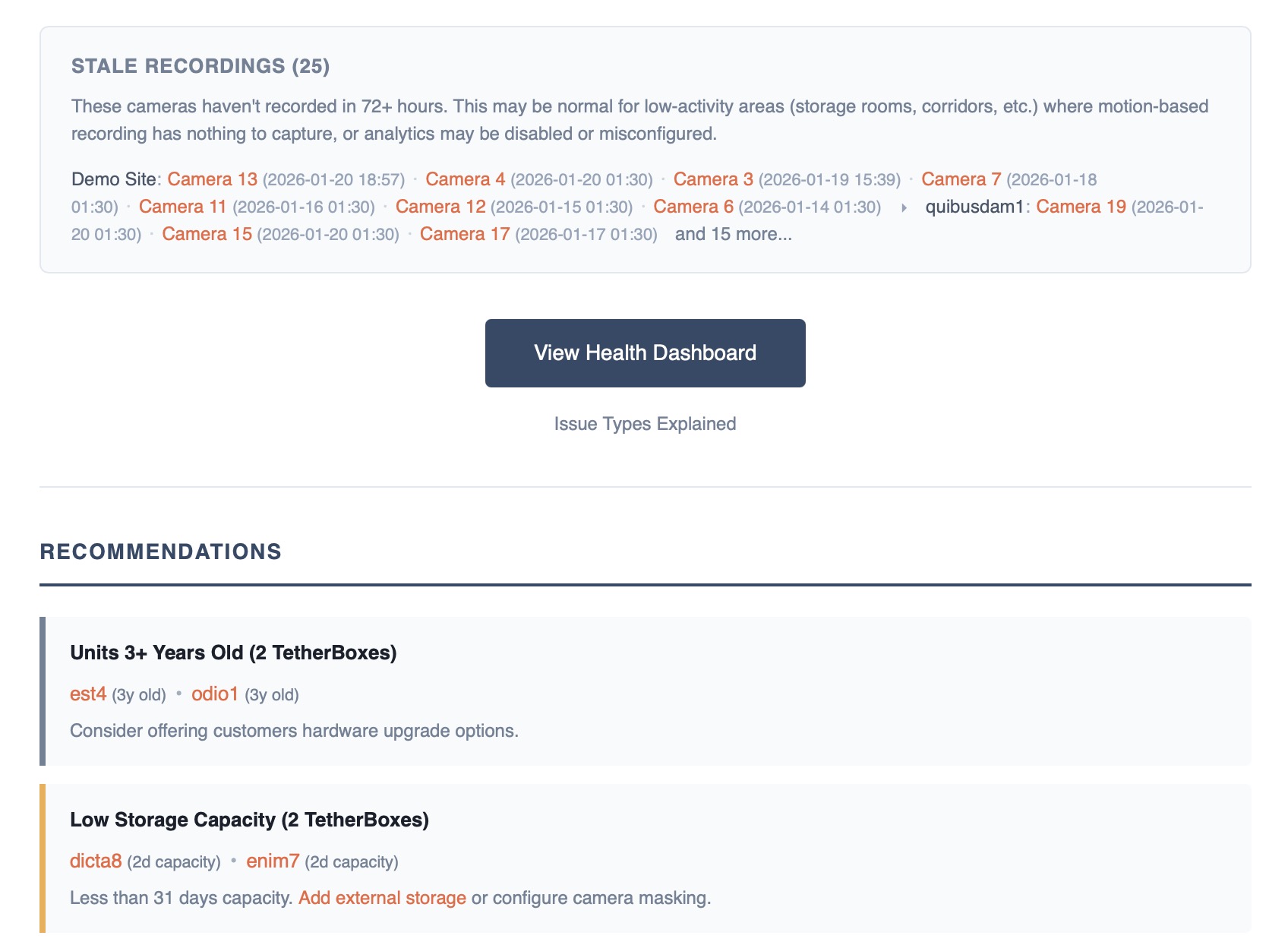 health-report-stale-recommendations