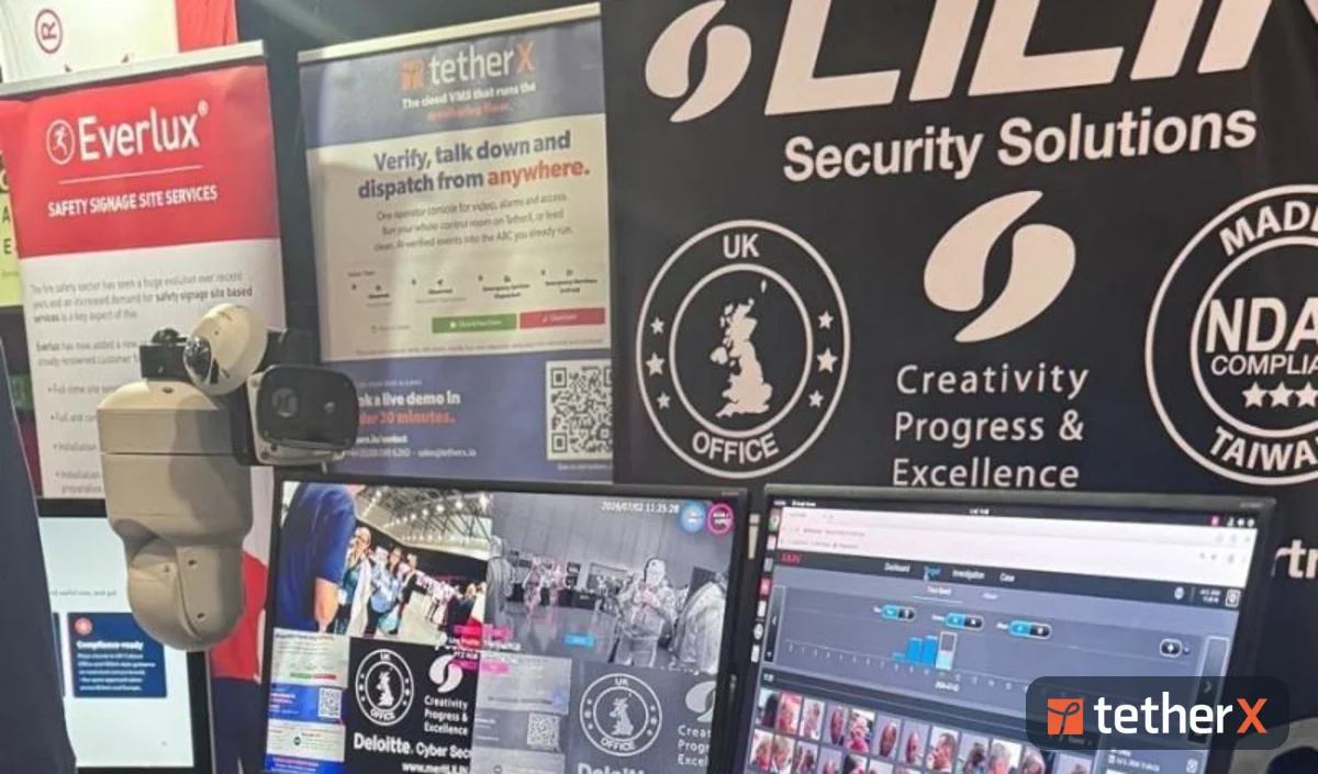TetherX And LILIN, One Stand At Security Matters Live